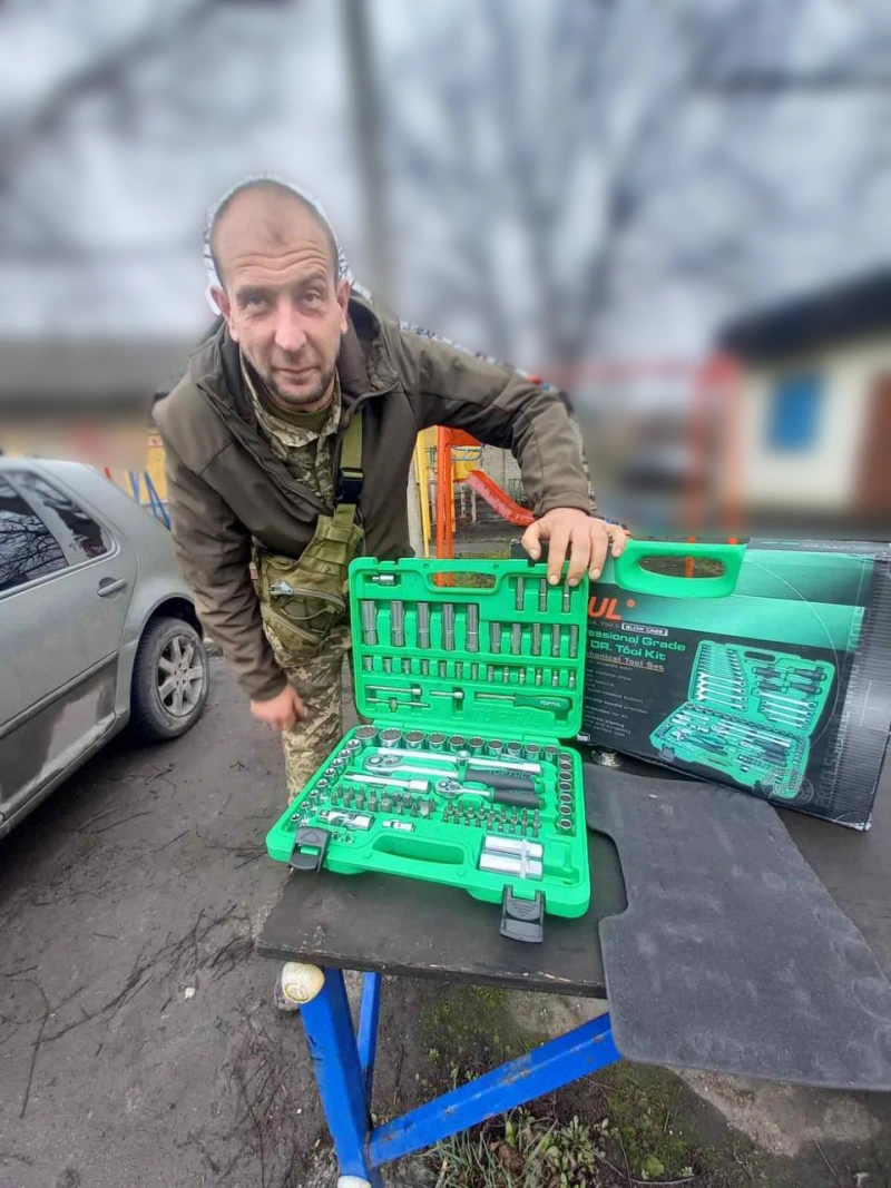 Фото до проекту Tools for the military unit А7037 of the Armed Forces of Ukraine 2