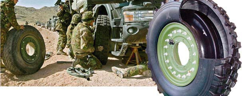 Дивитись фото Станок для монтажу вставок ранфлет на колісну техніку для 47-ої окремої механізованої бригади ЗСУ