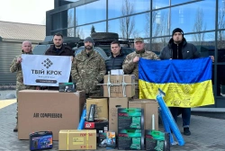 Ще більше фото Передали інструменти для 243-го окремого батальйону ТРО