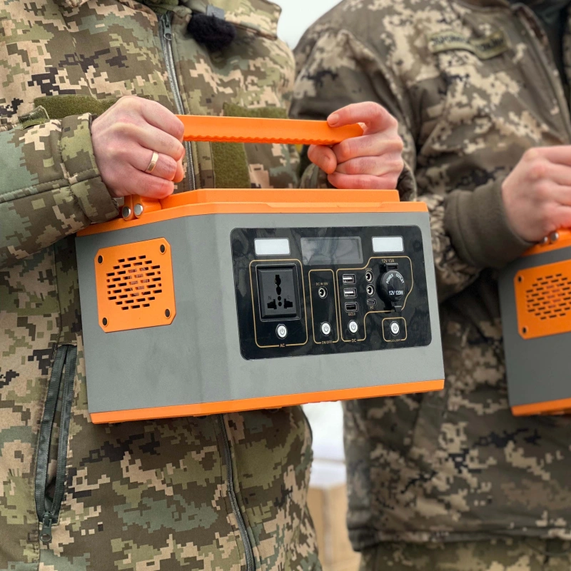 Фото до проекту Two charging stations for 22 separate presidential brigade 2