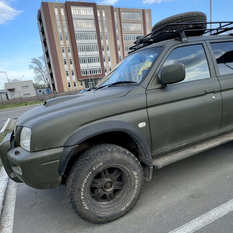 Фото до проекту Repair and maintenance of the Mitsubishi L200 pickup truck for the 228th separate battalion of the 127th separate brigade 4