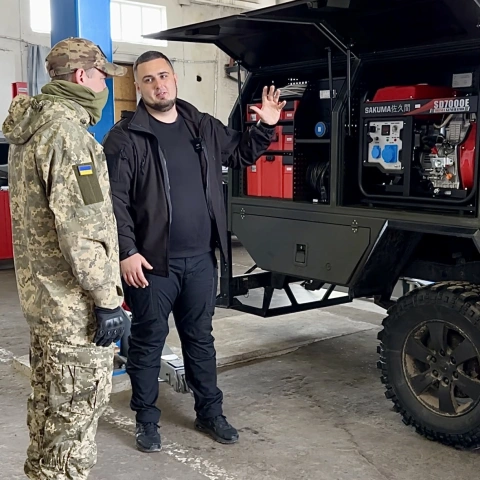 Ще більше фото Мобільна майстерня для ремонту техніки для 99-го окремого батальйону управління та забезпечення