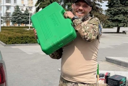 Ще більше фото Передали дуже очікуване обладнання та інструменти для 59-ої ОМБр