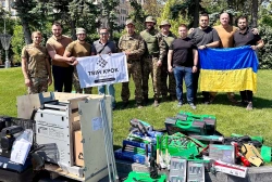 Ще більше фото 13 бригада НГУ "Хартія" отримала інструменти та обладнання
