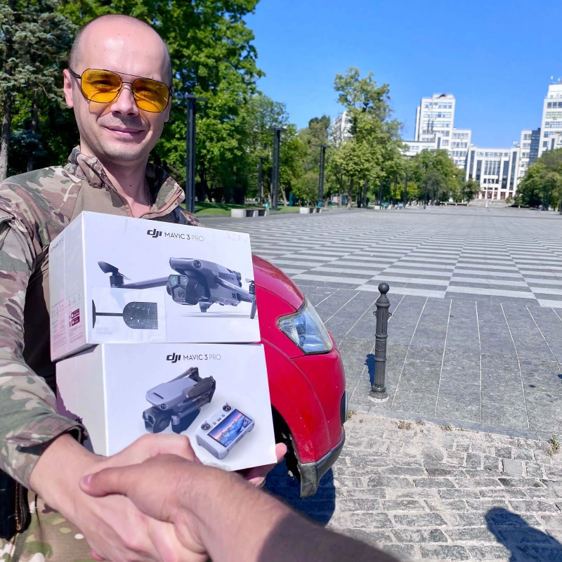 Фото до проекту Mavic 3 drones for 92 OShBr named after Ivan Sirko 6