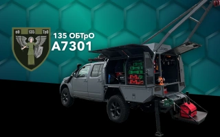Дивитись фото Переобладнання пікапу в майстерню Locker для 135-го окремого Батальйону Територіальної Оборони