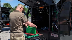 More photos Conversion of five pickup trucks into mobile workshops for the 112th separate territorial defense brigade