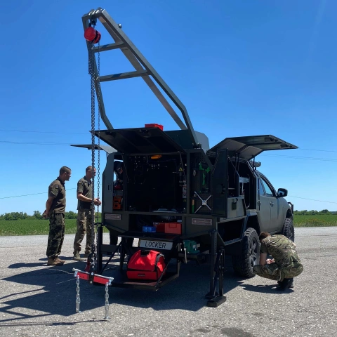 More photos Locker Mobile Repair Shop for the 92nd Separate Support Battalion