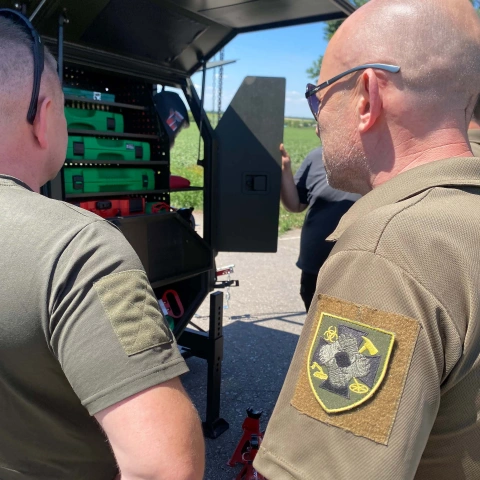 More photos Locker Mobile Repair Shop for the 92nd Separate Support Battalion