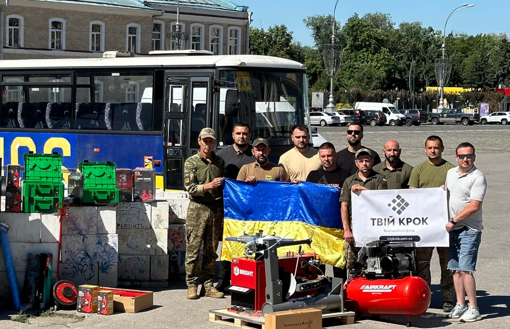 Дивитись фото Розвідбат 92 ОШБр отримав інструмент та обладнання