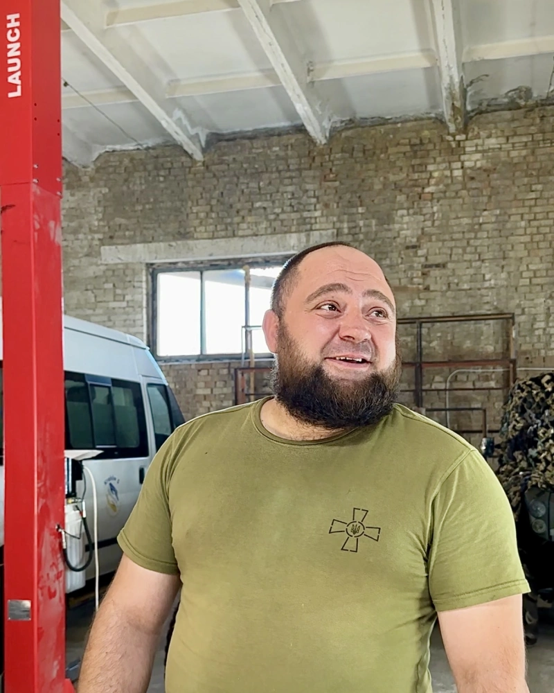 Фото до проекту 4t car lift for the 130th separate battalion of the 241st TRO brigade 4