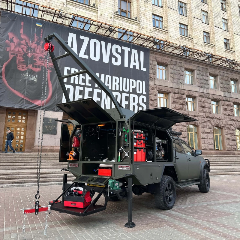 Фото до проекту Locker mobile workshop for repairing equipment for the defense sector of the city of Kyiv #1 3