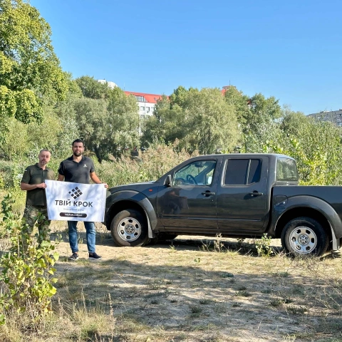 More photos All-wheel drive SUV for the air defense unit of the 5th separate tank brigade of the Armed Forces of Ukraine
