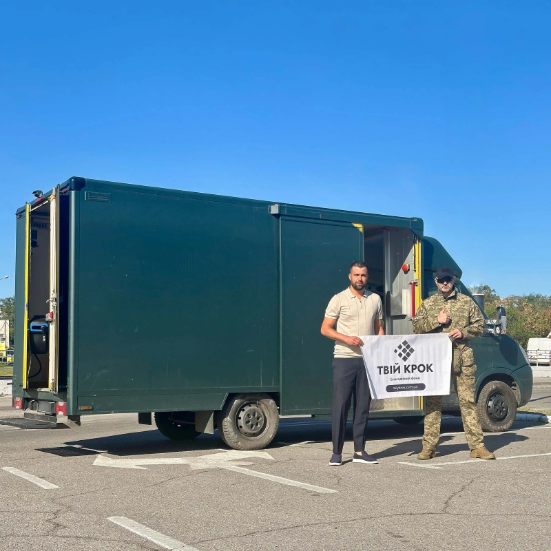 Фото до проекту Conversion of a van into a tire fitting workshop for the 101st separate brigade of the State Security Service 2
