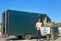 Ще більше фото Поштовий фургон переобладнано в майстерню для 101-ої окремої бригади охорони ГШ