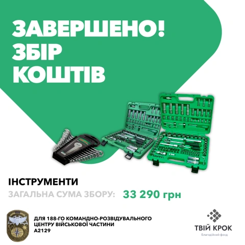 Ще більше фото Інструменти для 188-го командно-розвідувального центру