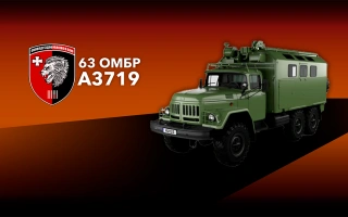 See photo Conversion of a truck into a workshop for repairing starters and generators for the 63rd OMBr