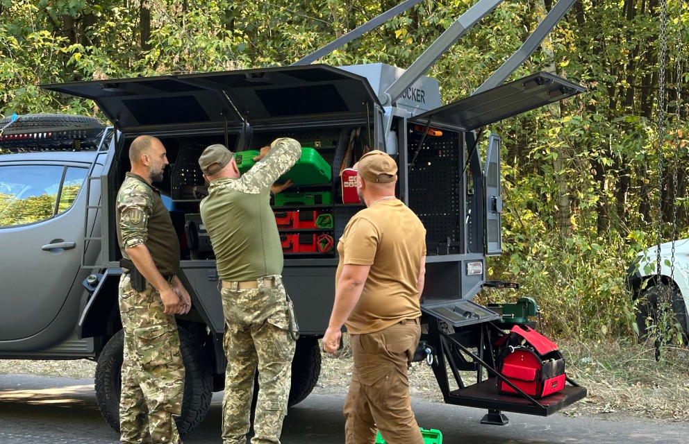 Дивитись фото Відвідали один із відомих спецпідрозділів 92-ої бригади — CODE 9.2