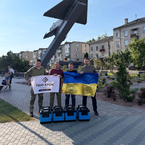Ще більше фото Зарядні станції для 141-ої окремої піхотної бригади ЗСУ