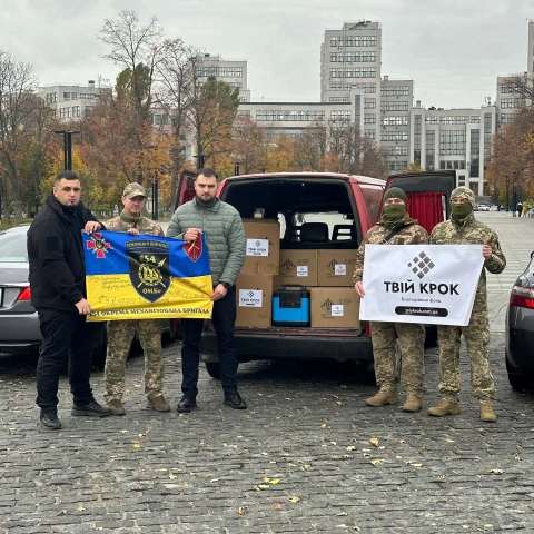Ще більше фото Зарядні станції для 154-ої окремої механізованої бригади ЗСУ