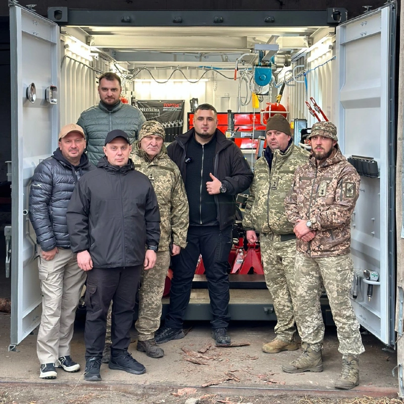Фото до проекту Tools and equipment for the 63rd separate mechanized brigade 2