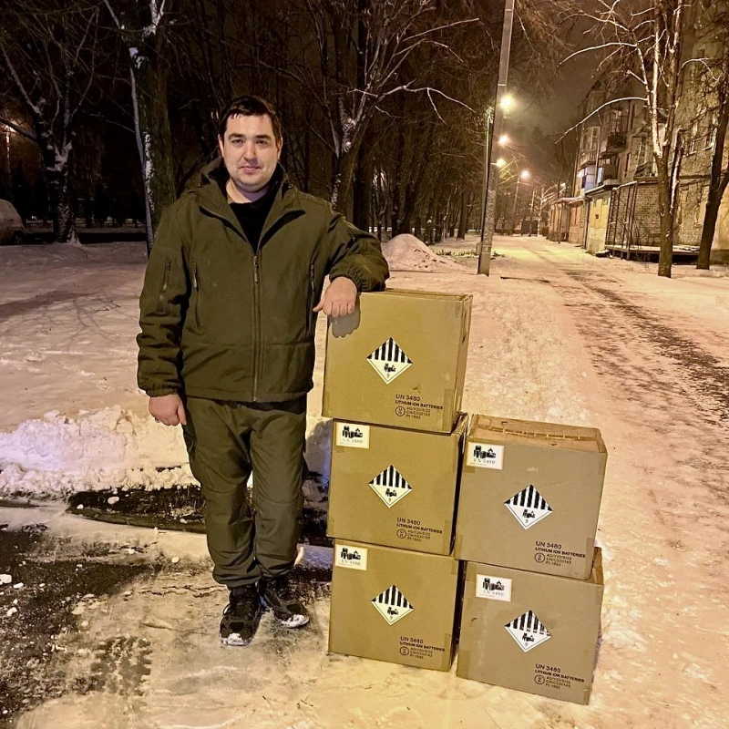 Фото до проекту Charging stations for the 124th Separate Territorial Defense Brigade 2