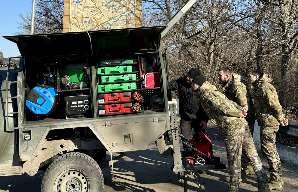 Дивитись фото Мобільна майстерня Locker для 1-го ОШБ Да Вінчі