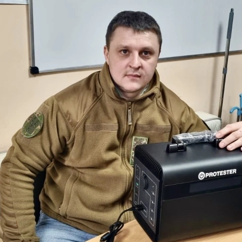 Ще більше фото Зарядна станція для 35-го полку Національної гвардії України