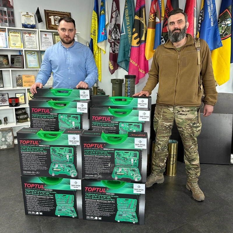 Фото до проекту Tool kits for the 12th operational brigade of the NGU 2