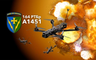 Дивитись фото Зенітні FPV дрони для 164-ої радіотехнічної бригади ЗСУ