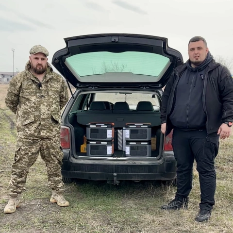 More photos Charging stations for the 79th separate Tavria Airborne Assault Brigade