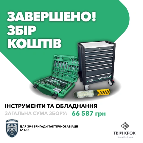 Ще більше фото Інструменти та обладнання для 39-ої бригади тактичної авіації