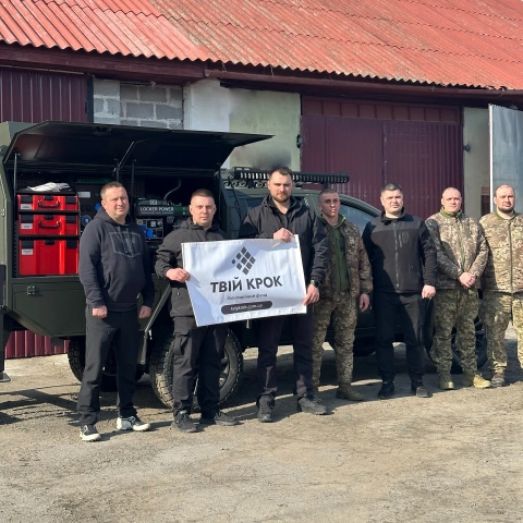 More photos Locker mobile workshop for the repair platoon of the military unit A1329 of the Armed Forces of Ukraine