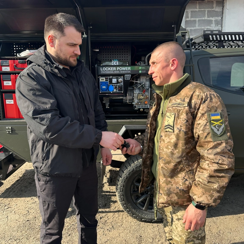 Фото до проекту Locker mobile workshop for the repair platoon of the military unit A1329 of the Armed Forces of Ukraine 4