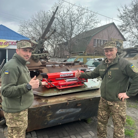 More photos Hydraulic traverse for the 23rd separate public order protection brigade