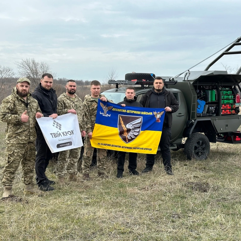 Фото до проекту Locker mobile workshop for the 79th separate amphibious assault brigade of the Taurian Brigade 2
