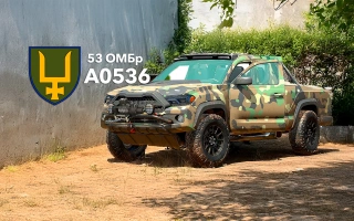 Дивитись фото Повнопривідний пікап та зарядні станції для 53-ої окремої механізованої бригади