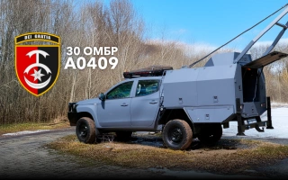 Дивитись фото Мобільна майстерня Locker для ремонту техніки для 30 ОМБр ім. Костянтина Острозького