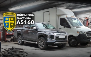 Дивитись фото Повнопривідний позашляховик та мікроавтобус для військової частини А5160
