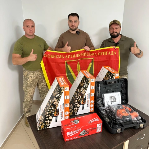 More photos Electrical equipment for the 40th Separate Artillery Brigade