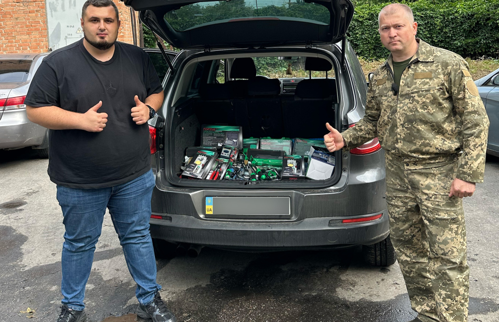 Дивитись фото Передали допомогу бригаді тактичної авіації!