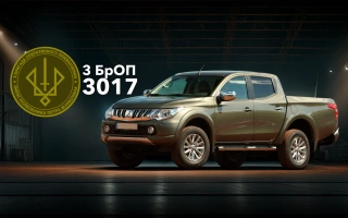 See photo All-wheel drive pickup truck for the 3rd operational brigade of the Spartan Military District