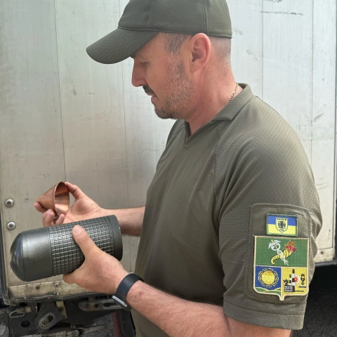 More photos Dropping ammunition casing for the 475th separate assault battalion "CODE 9.2"