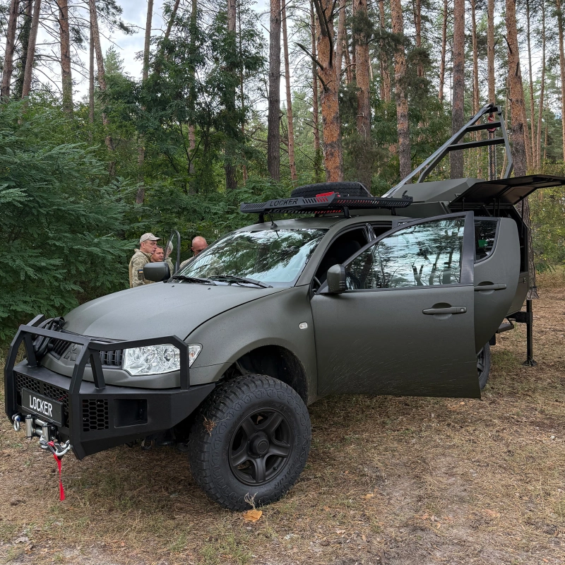 Фото до проекту Переобладнання пікапу в мобільну майстерню для 147-ого окремого батальйону ТРО 3