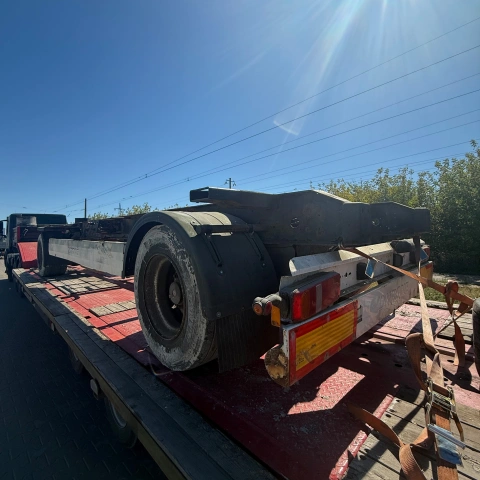 More photos Two-axle container trailer for the 112th separate TRD brigade