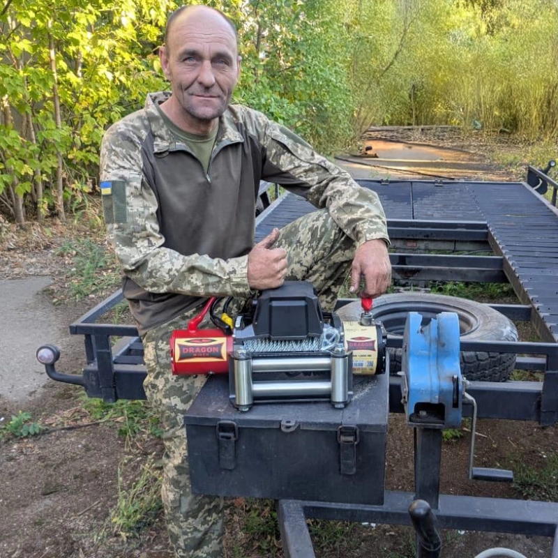 Фото до проекту Electric winch for the 92nd Ivan Sirko Infantry Brigade 2
