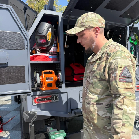 More photos Mobile repair shop Locker for Kraken unmanned systems regiment