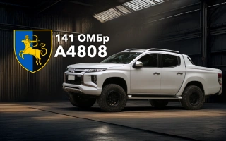 See photo All-wheel drive pickup truck for the 141st separate mechanized brigade