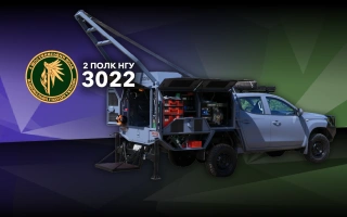 See photo Conversion of a pickup truck into a Locker mobile workshop for the 2nd Guards Regiment of particularly important state facilities