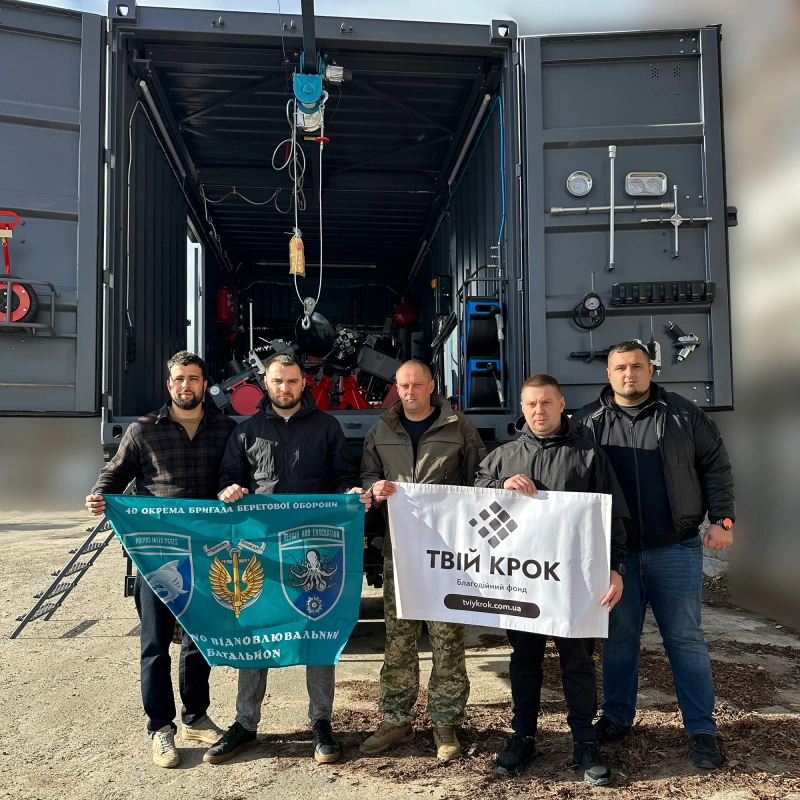 Фото до проекту Вантажний шиномонтажний комплекс Big-Locker для 40-ої окремої бригади берегової охорони 2